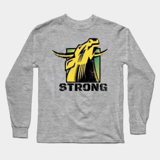 STRONG BULL BODYBUILDING Long Sleeve T-Shirt